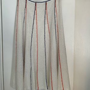 J. Crew flared fitted midi sweater skirt